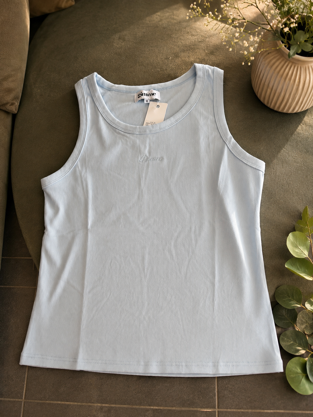 Ribbed Basic Top