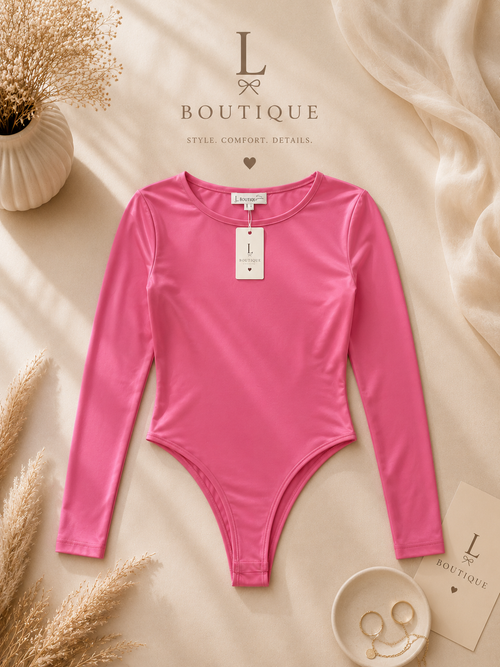 Aansluitende Body - Roze