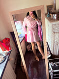 Roze Gestreept Blousekleedje