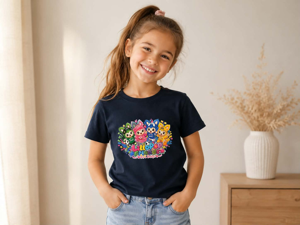 LilloPop Friends Kinder T-shirt – by L Boutique